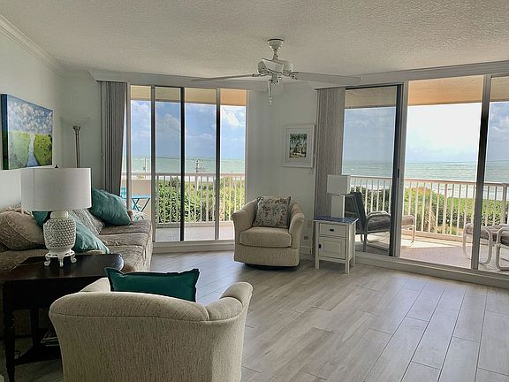 Two sets of balcony sliders