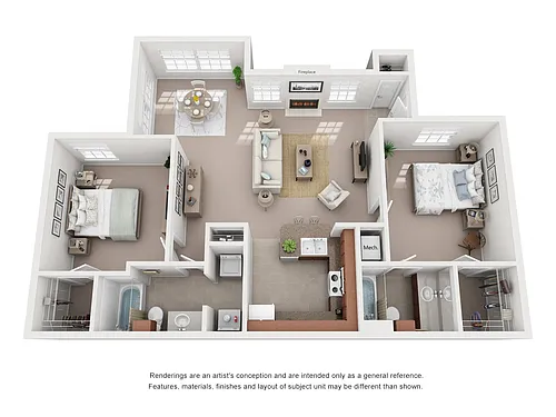 Floor plan The Magnolia