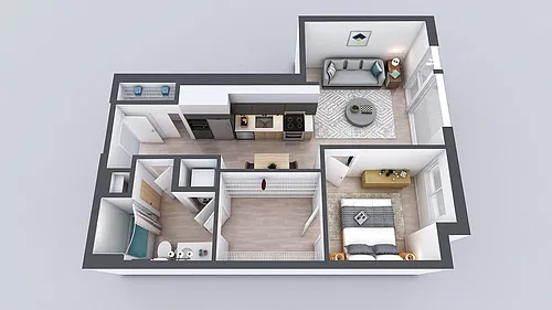Floor plan A3 Affordable / MULTE