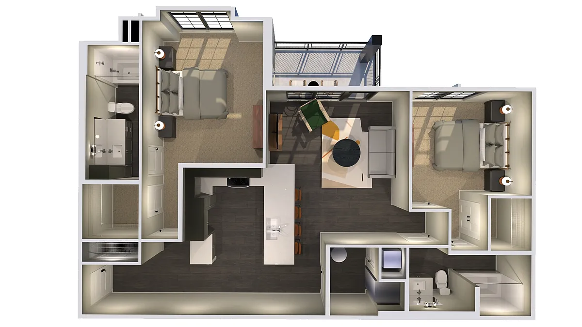 Floor plan B1.1-Hudson