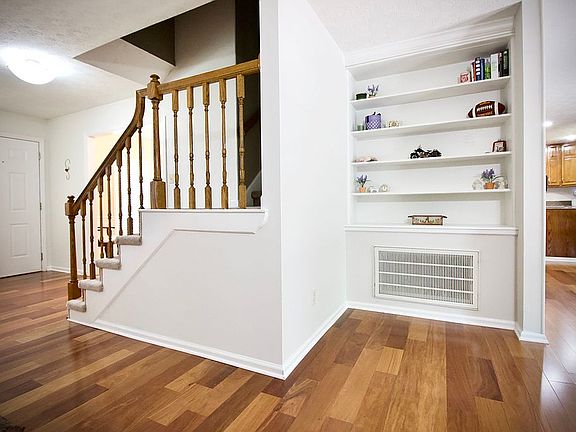 Stairs and Book shelf