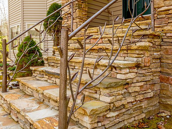 Flagstone Stairway