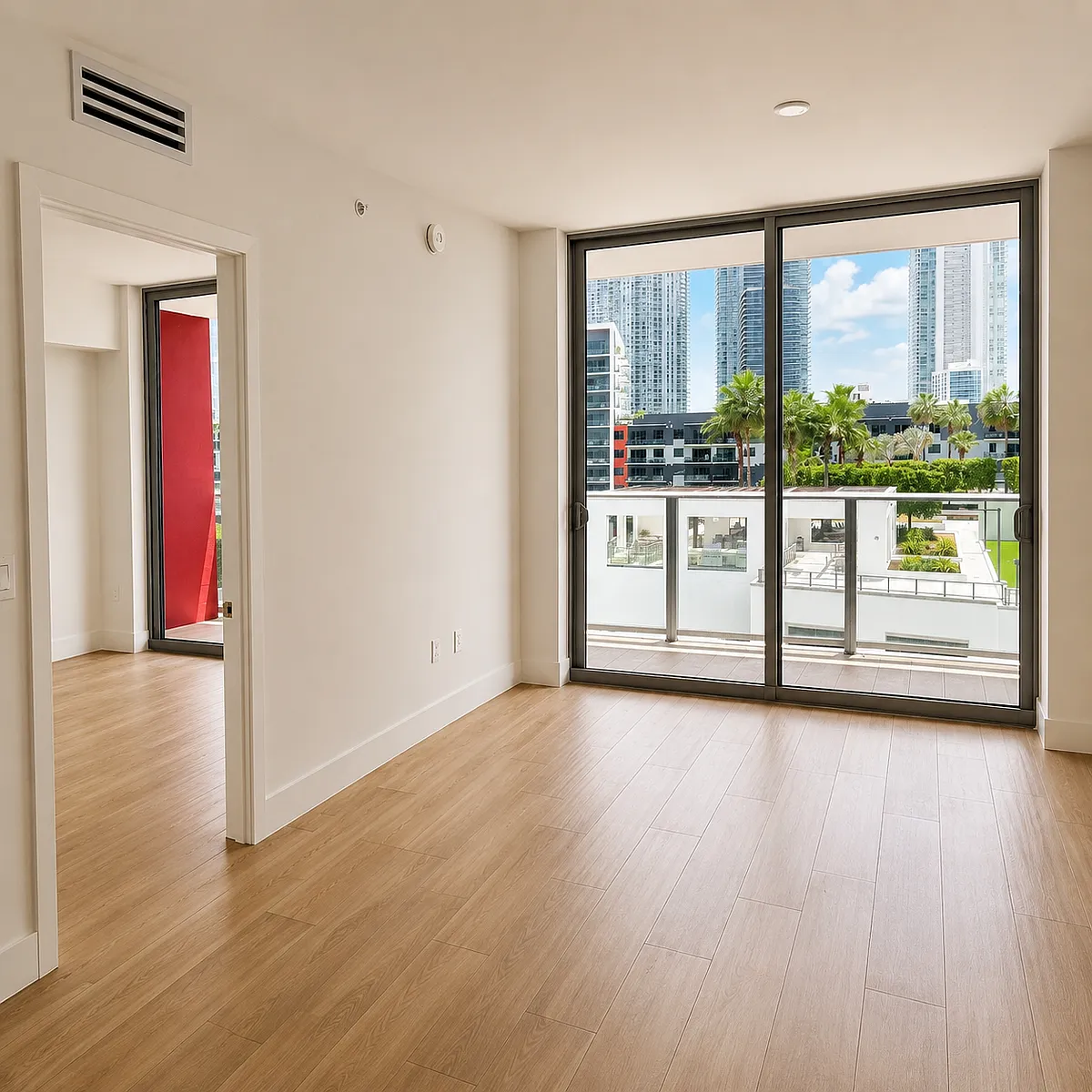 Living Area - 3100 NE 1st Ave #811