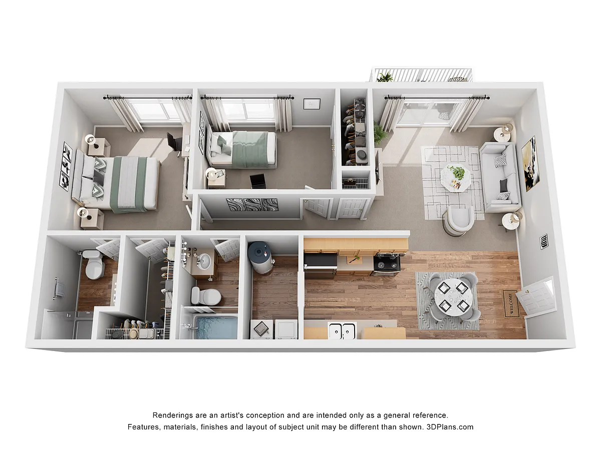 Floor plan D