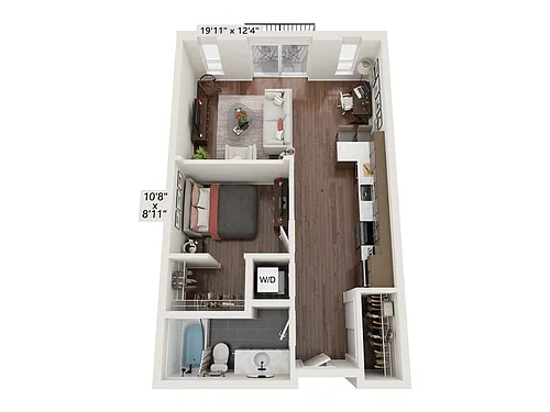 Floor plan Alcove AC-2