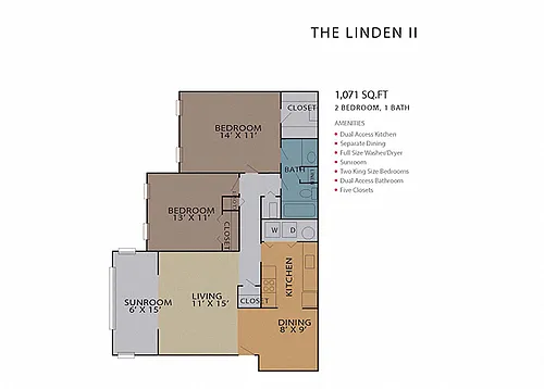 Floor plan The Linden II