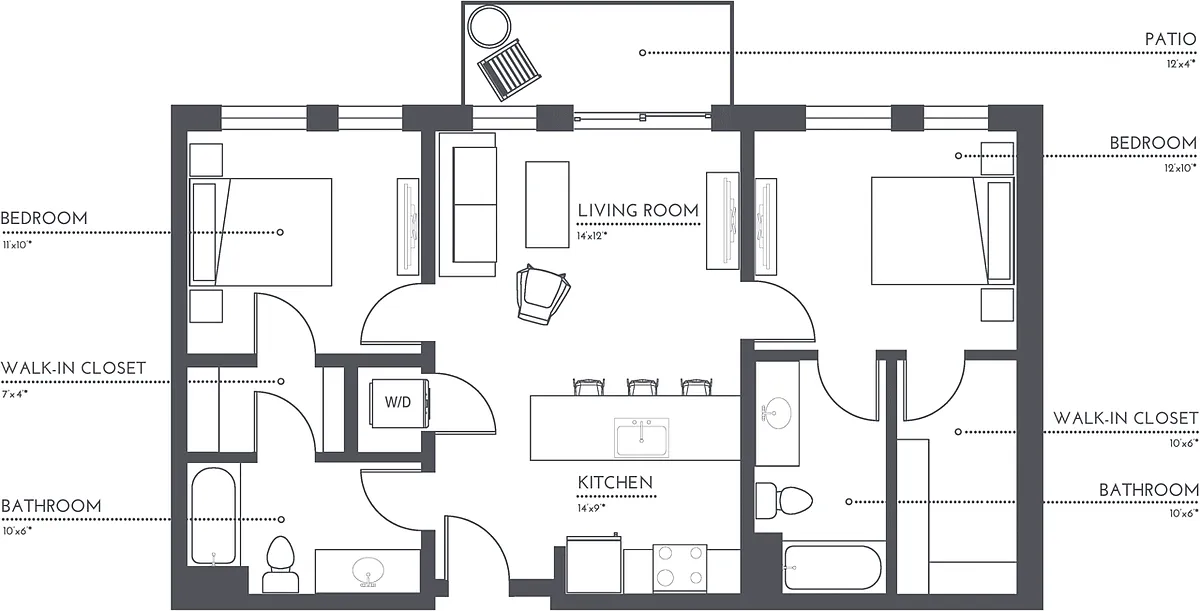 Floor plan B2