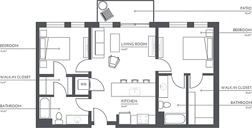 Floor plan B2