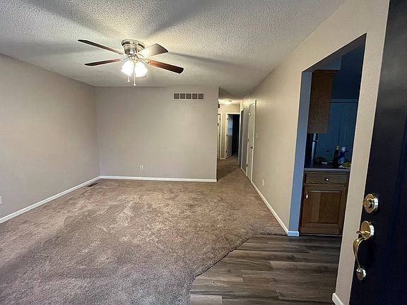 Living Room From Front Door, Kitchen to Left