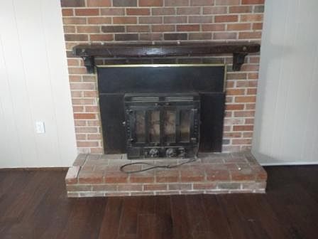 basement fireplace