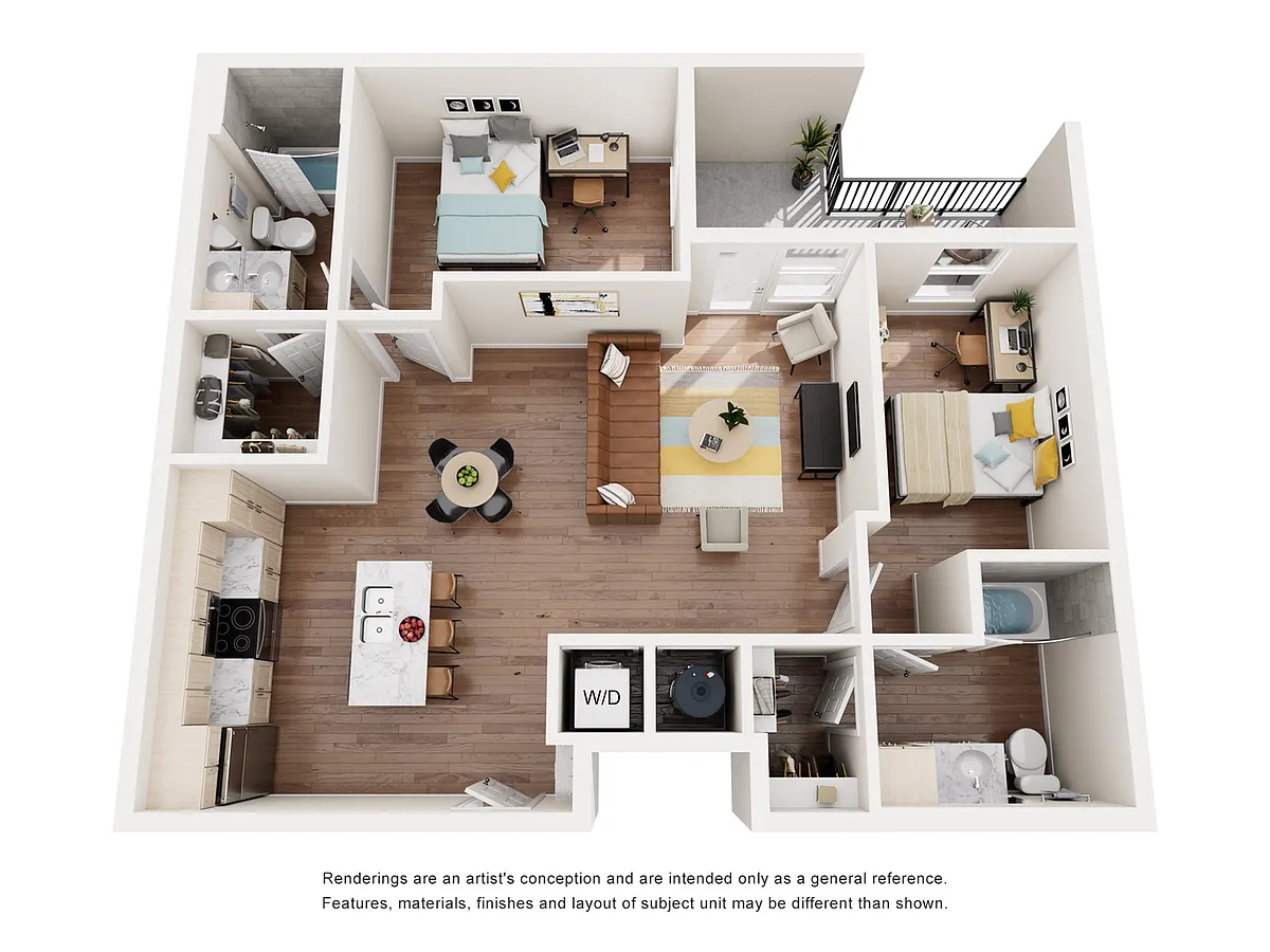 Floor plan B7
