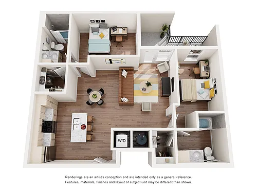 Floor plan B7