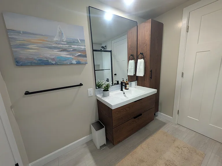 Bathroom - everything is brand new
