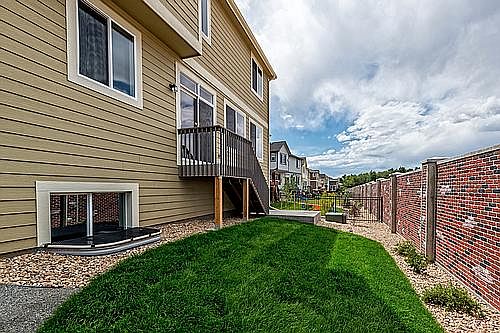 Exterior Rear with DeckStairs
