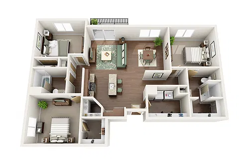 Floor plan C1