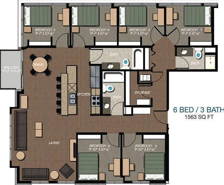 2nd image of 229 W Lakelawn Pl #305