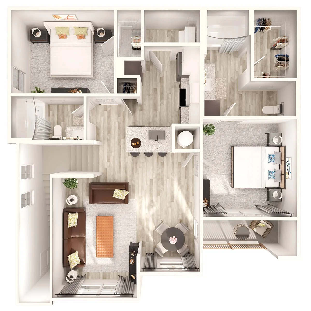 Floor plan B1-U