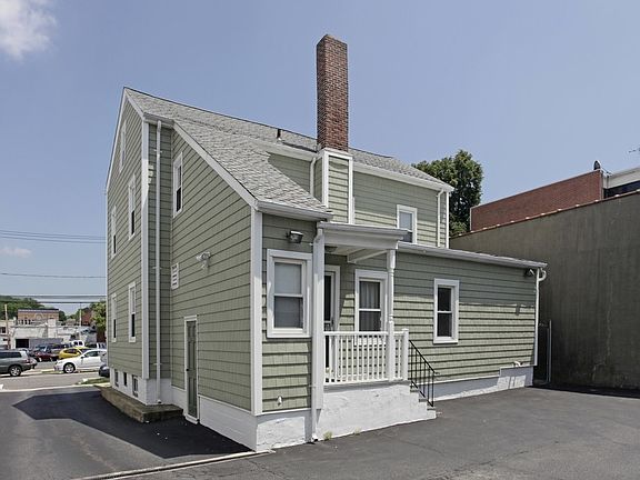 Rear of building