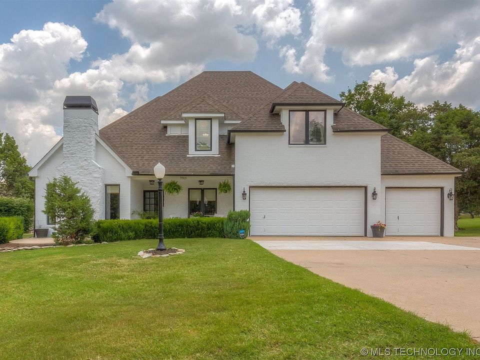Truly remarkable Owasso home on an acre cul-de-sac