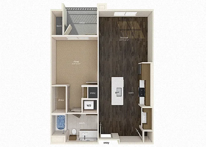 Floor plan A6
