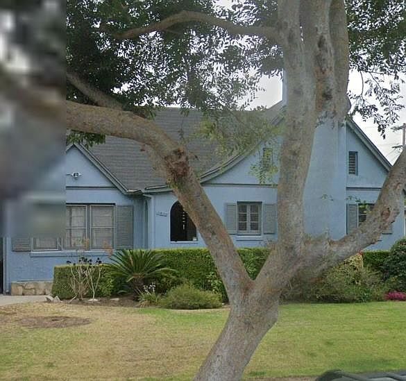 Front view of building