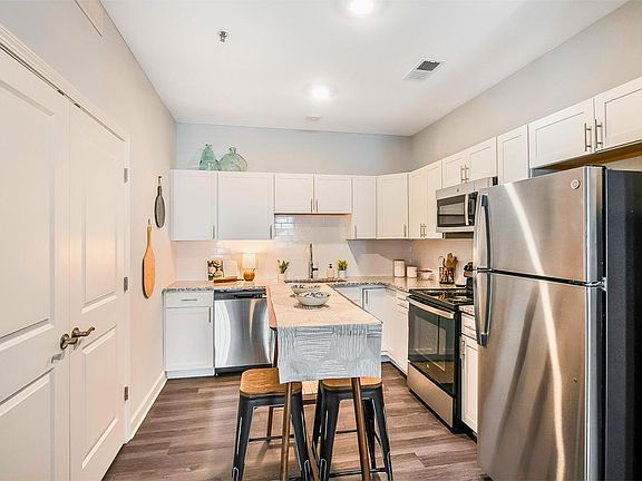 Spacious Kitchen in the BRAND NEW two bedroom apartment at Legacy at Baldwin Ridge in Burlington, NC