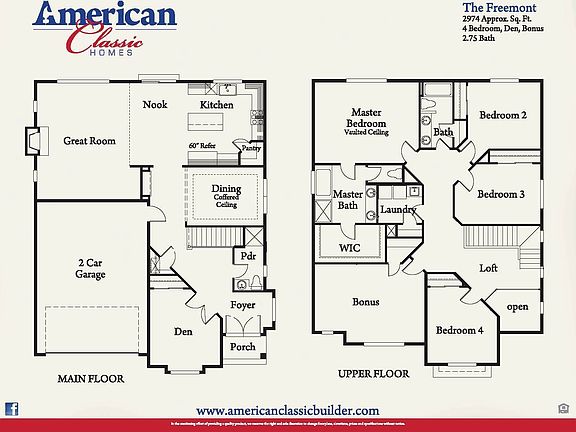 Freemont Floor Plan