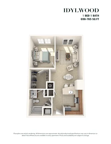Floor plan Idylwood