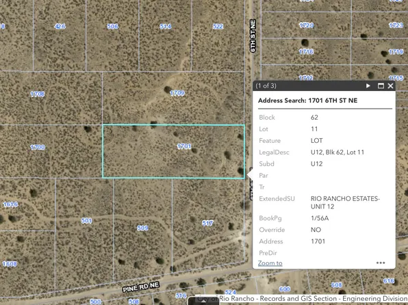 1701 6th St NE, Rio Rancho, NM 87144