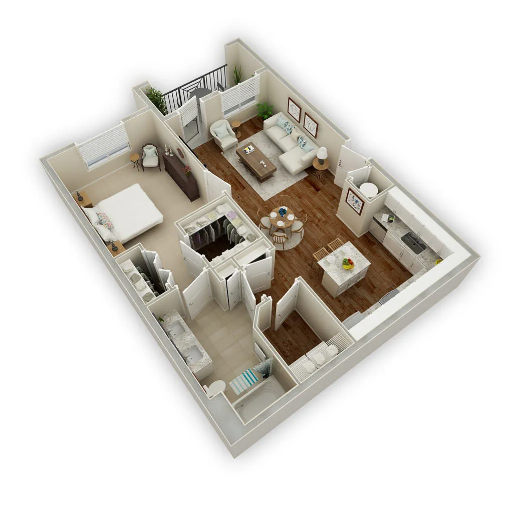 Floor plan Flamingo