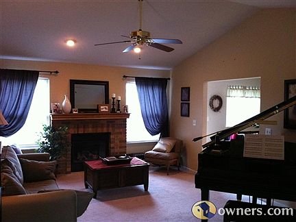 Main living area by front door