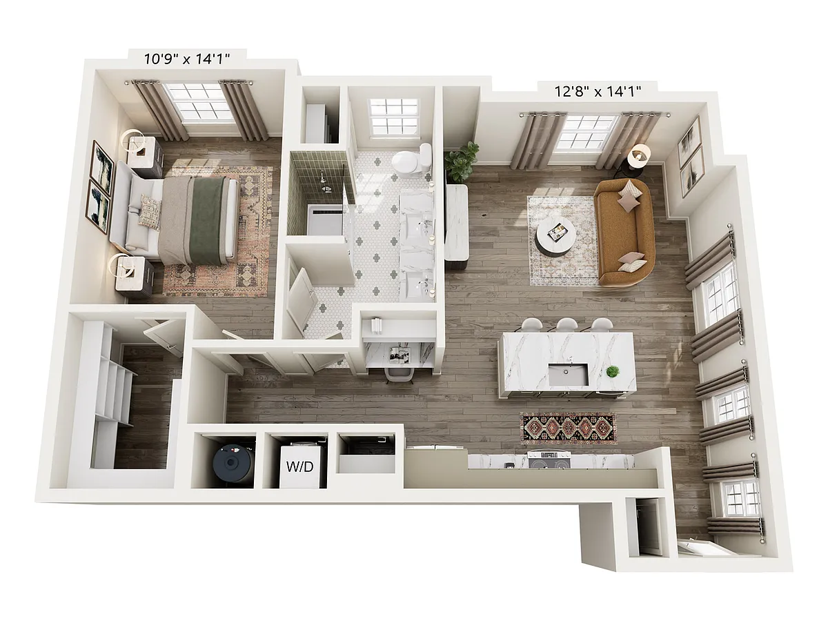 Floor plan A19
