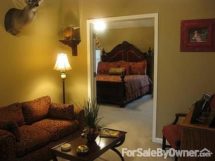 Study
						:
						Only a partial picture of the study...leads into Master Bedroom (french doors)