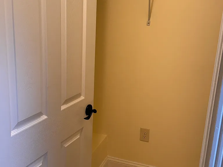 Huge walk-in closet at entry-way