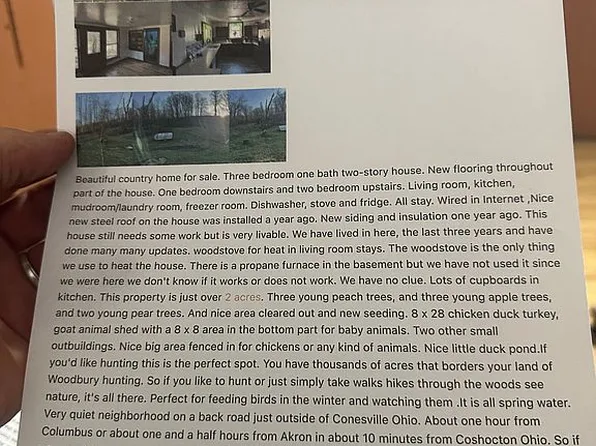 16905 Township Road 287, Conesville, OH 43811