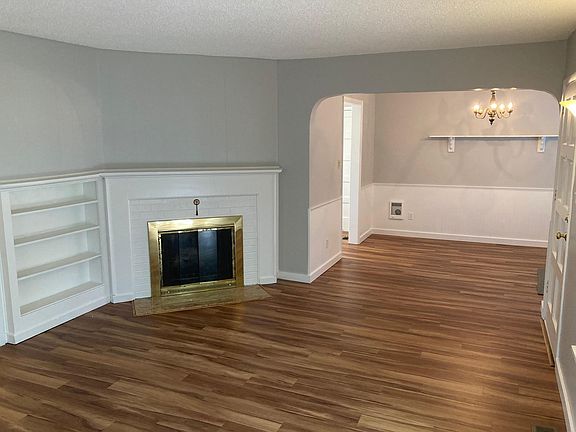 Livingroom with Wood burning fireplace
