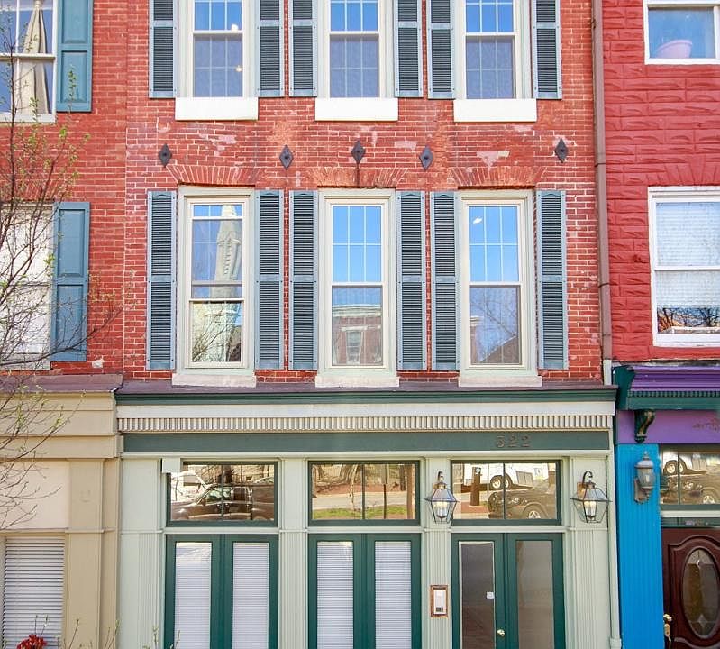 Front of building