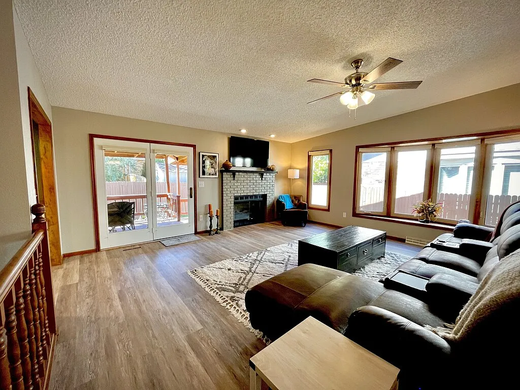 Open Living Space (facing the backyard)
*unfurnished - 5408 Akes Dr