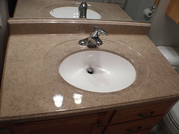 granite one piece sink