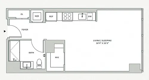 Floor plan S1J