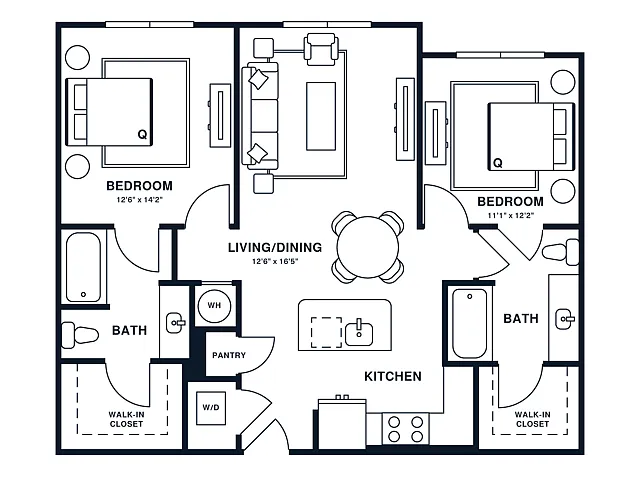 Floor plan B2