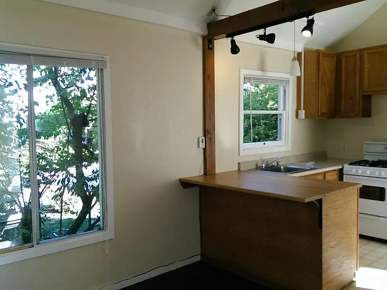 light filled kitchen