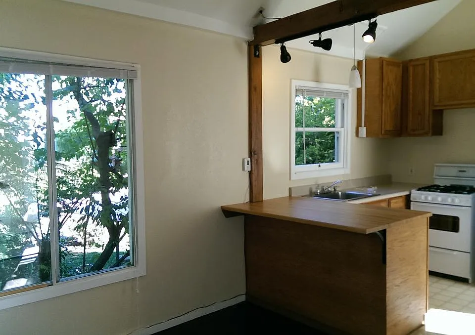 light filled kitchen