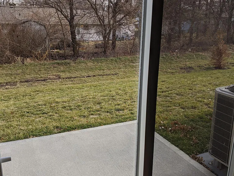 Great patio area out back.