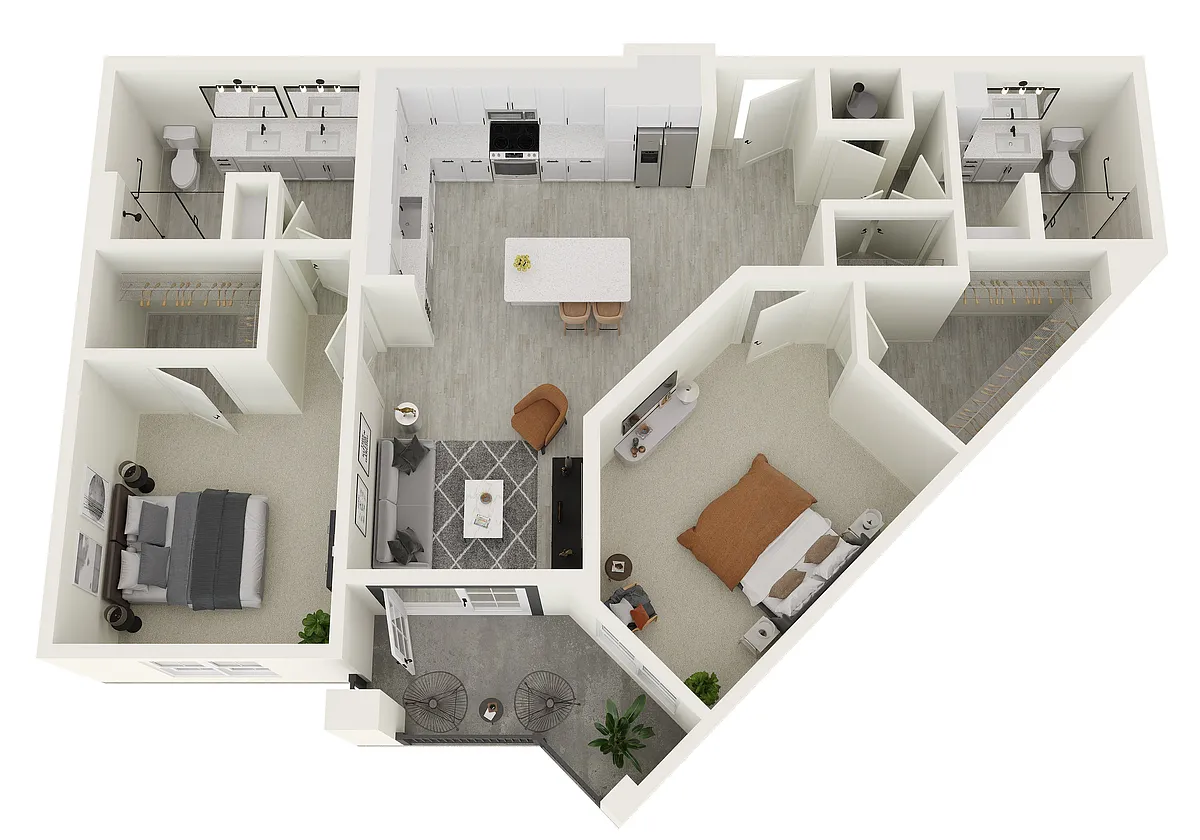 Floor plan B3