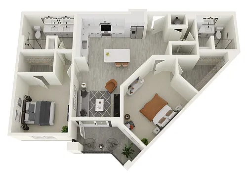 Floor plan B3