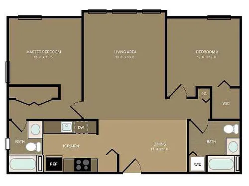 Floor plan B6