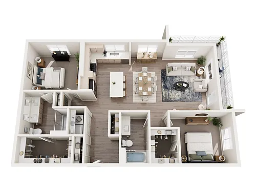 Floor plan B3