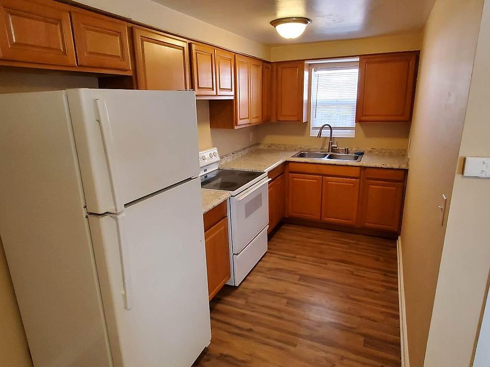 A Lot of storage in kitchen.