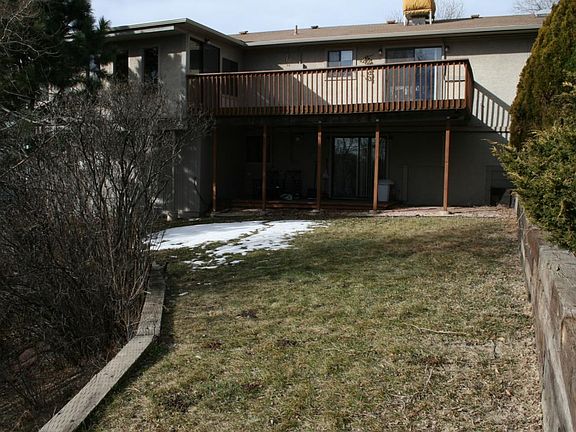 Private backyard abutting wildlife corridor